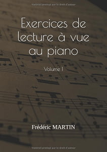 Exercices de lecture à vue au piano volume 1